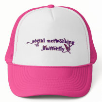 Social Networking Butterfly hats