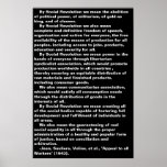Social Revolution poster