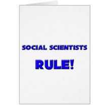 Social Scientists Rule! Cards