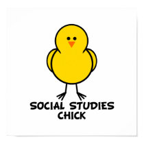 Social Studies Chick posters