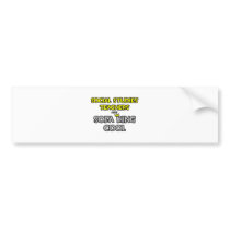 Social Studies Teachers Are Sofa King Cool bumper stickers