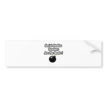 Social Studies Teachers Are The Bomb! bumper stickers