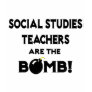 Social Studies Teachers Are The Bomb! Tee Shirts