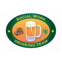 Social Work Drinking Team posters by busybrain Social Work Drinking Team posters