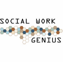 Social Work Genius photo sculptures