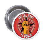 Social Work Is Power Buttons