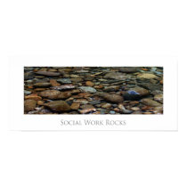 Social Work  Rocks Poster posters