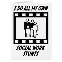 Social Work Stunts Cards