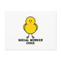 Social Worker Chick postcards by chicktshirts8 Social Worker Chick postcards