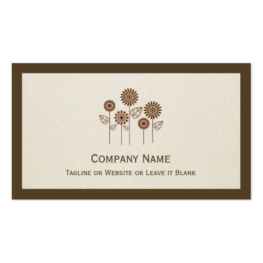 Social Worker - Elegant Tree Symbol Business Card Template (back side)