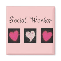 Social Worker Gifts Refrigerator Magnets