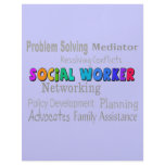 Social Worker Professional Duties Design Letterhead