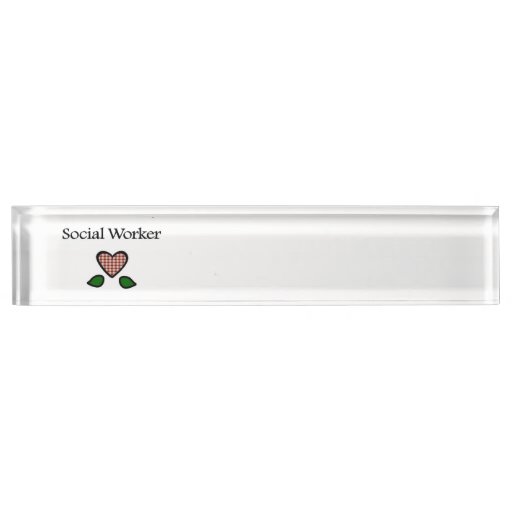 social-worker-red-gh-desk-name-plate-zazzle