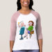 Ladies 3/4 Sleeve Raglan (Fitted)