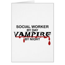 Social Worker Vampire by Night Cards