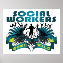 Social Workers Gone Wild Posters
