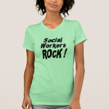 Social Workers Rock! T-shirt