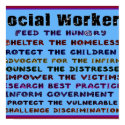 Social Workers Work! posters