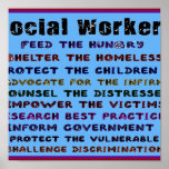 Social Workers Work! posters