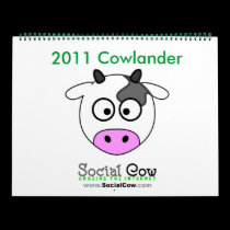 SocialCow.com Cowlander calendars