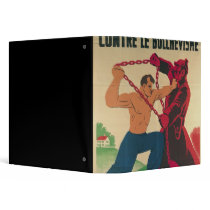 Socialism Against Bolshevism for a Free Vinyl Binder