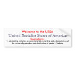 Socialism definition bumper sticker