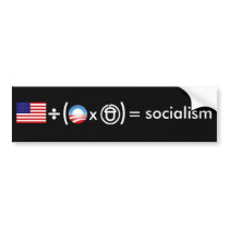 Socialism-Do the Math Bumper Stickers