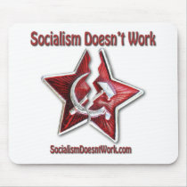 Socialism Doesn't Work Classic Design mousepads