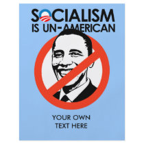Socialism is un-American flyers by antiobama Socialism is un-American flyers