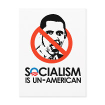 Socialism is un-American Post Cards