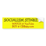 SOCIALISM STINKETH bumper stickers