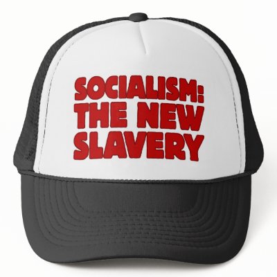 Socialism: The New Slavery Mesh Hat