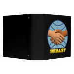 Socialist 3 Ring Binder