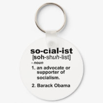 socialist definition keychains
