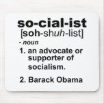 socialist definition mousepad