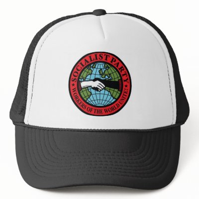 SOCIALIST PARTY USA MESH HAT by candidates2008show