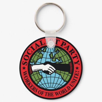 SOCIALIST PARTY USA KEY CHAIN by candidates2008show