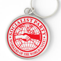 Socialist Party USA Logo Keychains