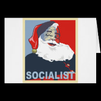 socialist santa cards