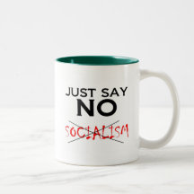 Socialista anti de la fiesta del té tazas