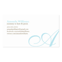Socialite Calling Cards business cards