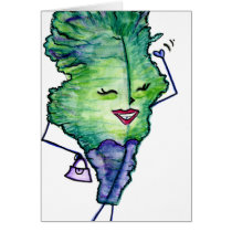 Socialite Kale, Blank Card cards