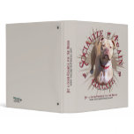 Socialize Train Educate Pitbull 3 Ring Binder