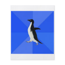 Socially Awkward Penguin Advice Animal Meme Custom Flyer
