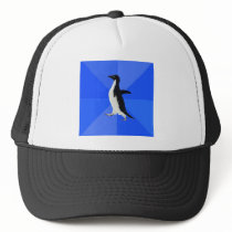 Socially-Awkward-Penguin-Meme Trucker Hat
