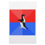 Socially Confused Penguin Advice Animal Meme stationery