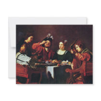Society For Table By Tournier Nicolas Custom Announcement