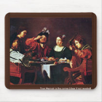 Society For Table By Tournier Nicolas Mouse Pads