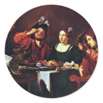 Society For Table By Tournier Nicolas Round Sticker