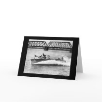 Society Girls Boat Ride 1923 cards